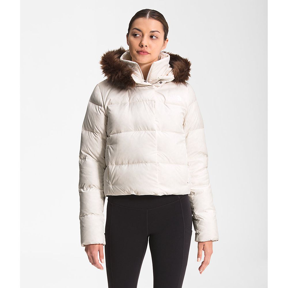 The North Face Short Jacket Womens Australia - The North Face New Dealio White (PZT-643529)